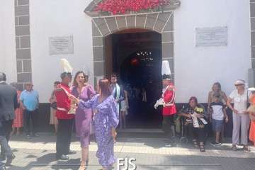 Telde rinde tributo a San Lorenzo en la capital grancanaria/Francisco Javier Santana.